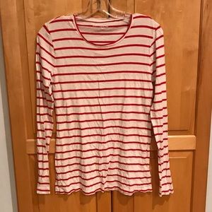 Ann Taylor Striped Long Sleeve